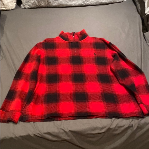 Polo Ralph Lauren Other - Red and Black Plaid Pullover